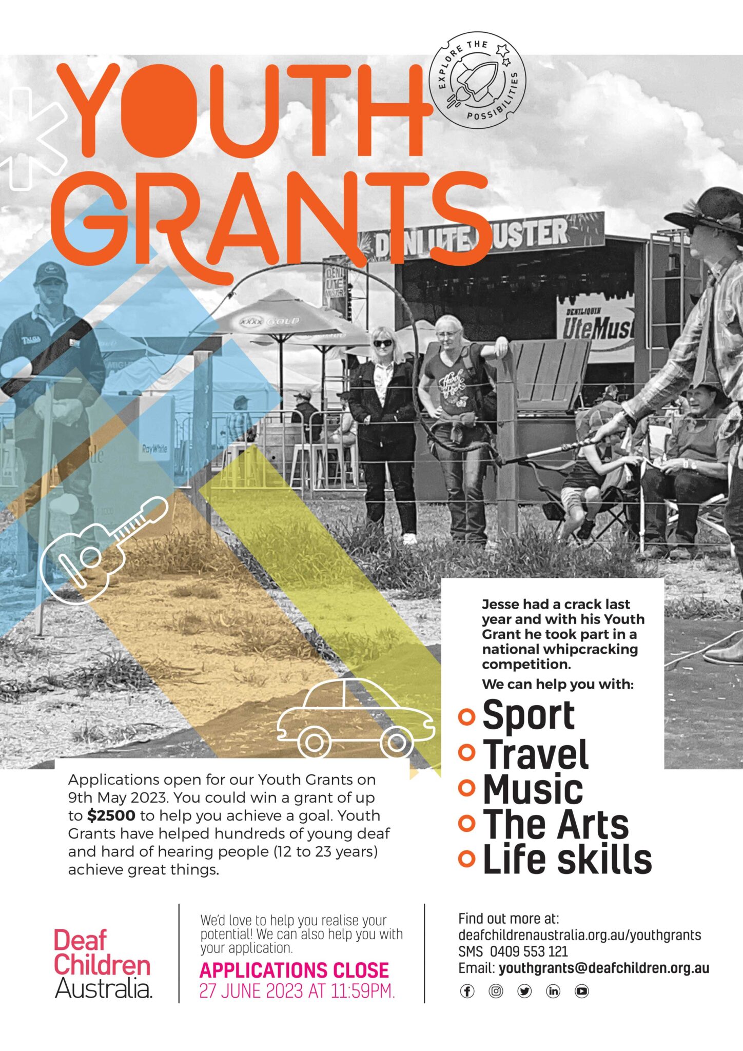 Empower Your Passion Apply for DCA's Youth Grants Today