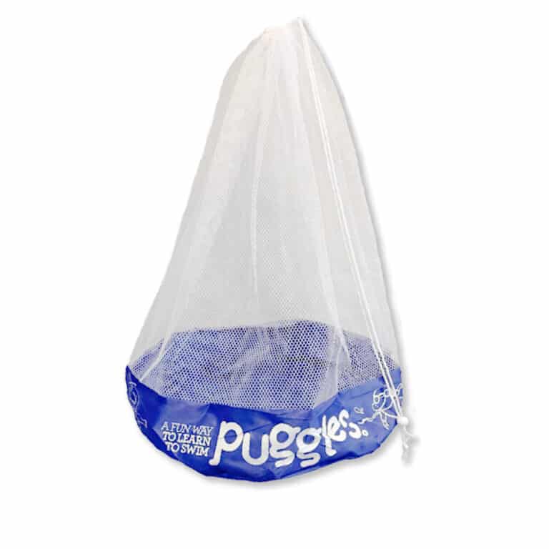 Puggles Text Shop Large Puggles Drawstring Bag