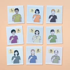 Count with Me - Numbers 1 to 10 Fridge Magnets (4 sets of 10) - Image 5