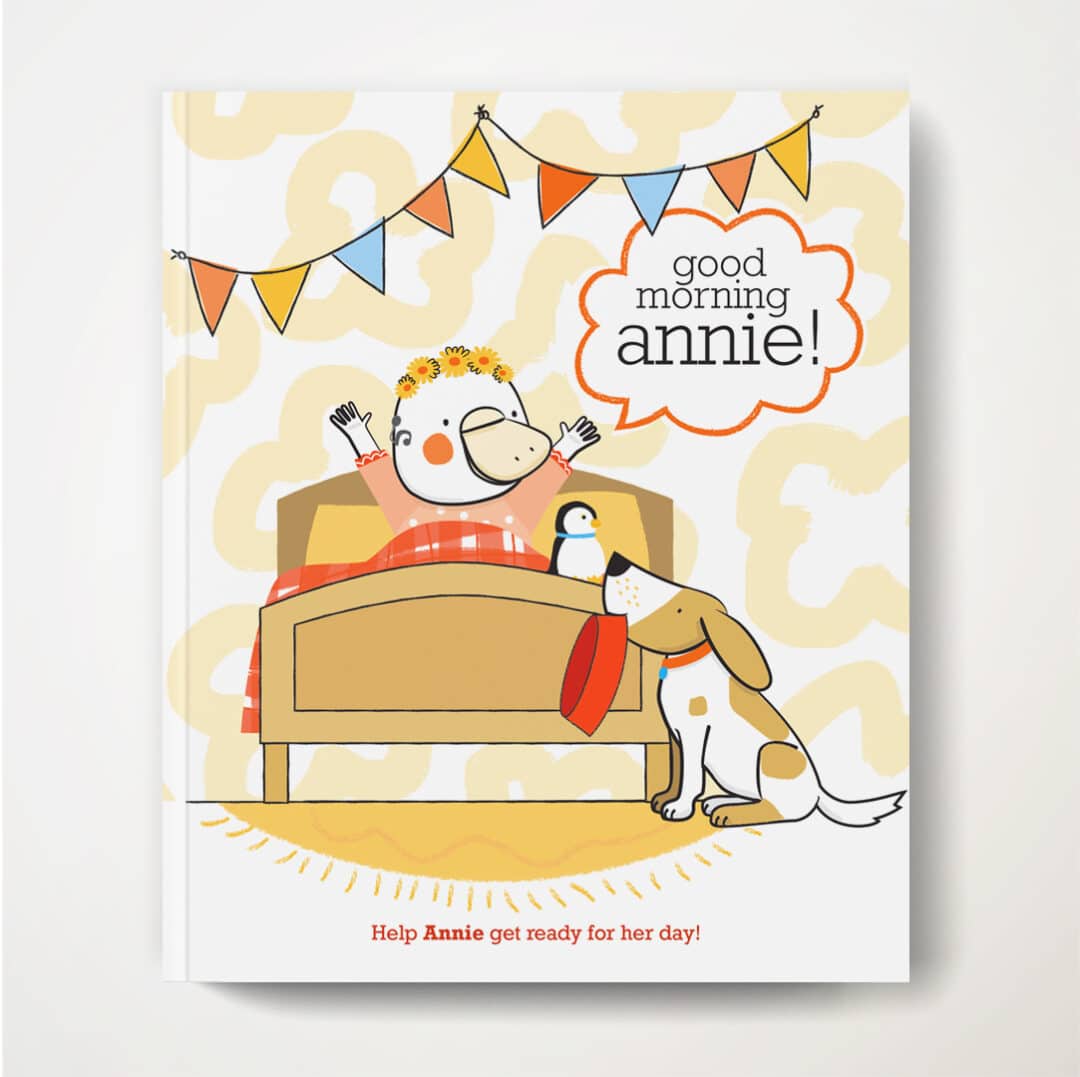 Large ' Good Morning Annie' Storybook
