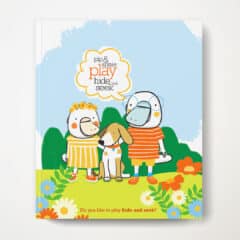 Large 'Pip & Annie play Hide and Seek' Storybook