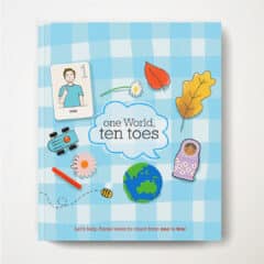 Large 'One World Ten Toes' Storybook