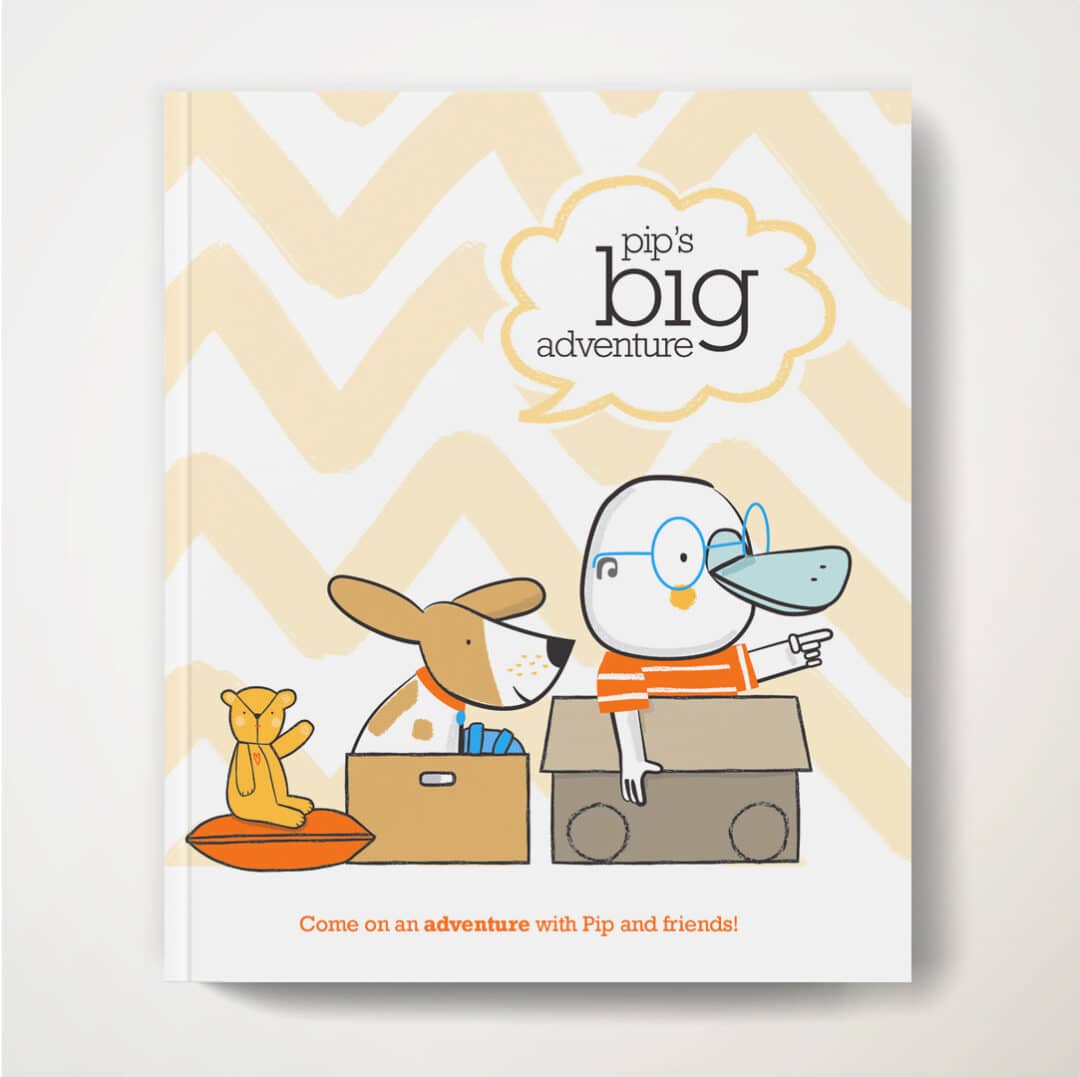Large 'Pip's Big Adventure' Storybook