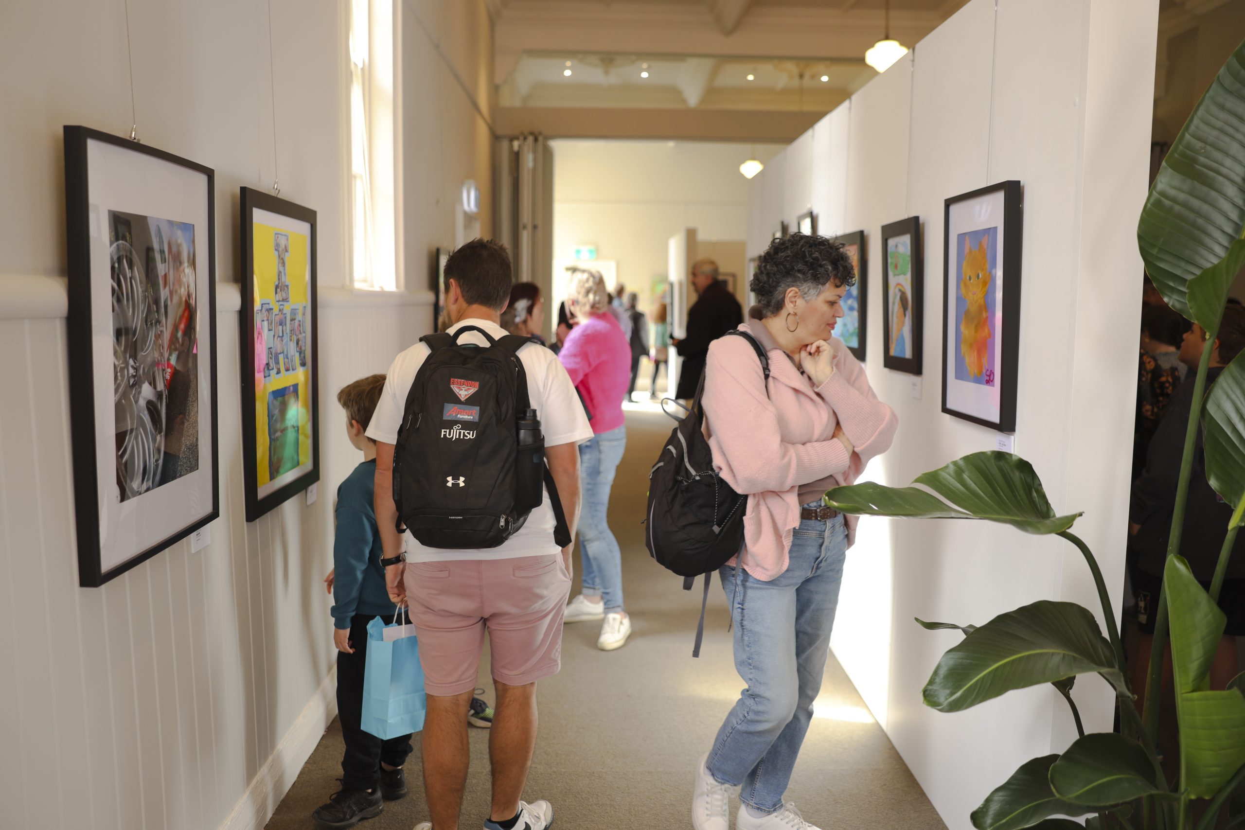 Celebrating Creativity at the DCA Art Exhibition Launch Deaf Children