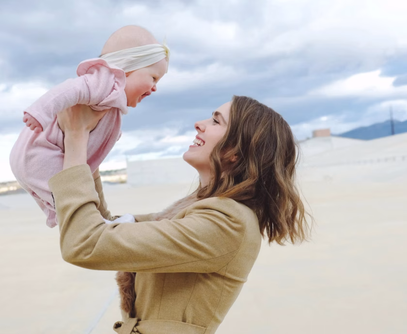 image – signing with babies